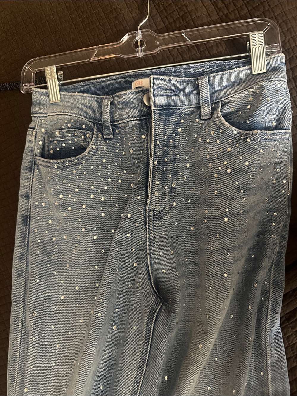 Gianni Bini embellished jeans. size 1 fit a little bigger than a 1